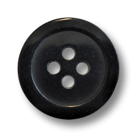 www.knopfparadies.de - 6274sc - Schwarze schlichte Kunststoffknöpfe www.knopfparadies.de - 6274sc - Schwarze schlichte Kunststoffknöpfe