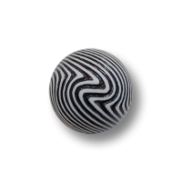 www.knopfparadies.de - 4522ws - Schwarzweiß gestreifte Kugelknlöpfe aus Kunststoff www.knopfparadies.de - 4522ws - Schwarzweiß gestreifte Kugelknlöpfe aus Kunststoff