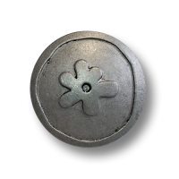 www.knopfparadies.de - 3739ds - Dunkel silberfarbene Metallknöpfe mit nostalgischem Blütenmotiv www.knopfparadies.de - 3739ds - Dunkel silberfarbene Metallknöpfe mit nostalgischem Blütenmotiv