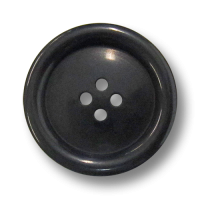 www.Knopfparadies.de - 0464sc - Sehr große Kunststoffknöpfe in Schwarz mit vier Knopflöchern www.Knopfparadies.de - 0464sc - Sehr große Kunststoffknöpfe in Schwarz mit vier Knopflöchern