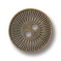 Tolle altmessingfarbene Zweiloch Metallknöpfe mit Sonnenmotiv Tolle altmessingfarbene Zweiloch Metallknöpfe mit Sonnenmotiv