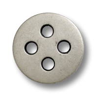 www.knopfparadies.de - 6852as - Altsilberfarbene Metallknöpfe mit Öse und vier Löchern www.knopfparadies.de - 6852as - Altsilberfarbene Metallknöpfe mit Öse und vier Löchern
