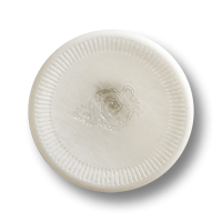 Romantischer weiß grau marmorierter Knopf mit Rose Romantischer weiß grau marmorierter Knopf mit Rose