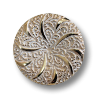 www.knopfparadies.de - 4532wg - Gold und weiß gehaltene Kunststoffknöpfe mit filigranem Muster www.knopfparadies.de - 4532wg - Gold und weiß gehaltene Kunststoffknöpfe mit filigranem Muster