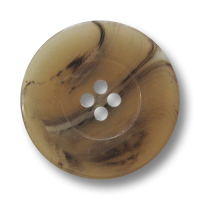 www.Knopfparadies.de - 3007be - Elegante Vierloch Kunststoffknöpfe In Horn Optik mit breitem Rand www.Knopfparadies.de - 3007be - Elegante Vierloch Kunststoffknöpfe In Horn Optik mit breitem Rand