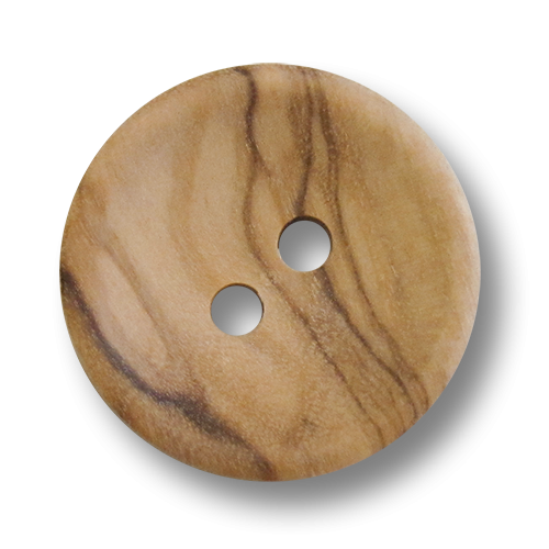 www.knopfparadies.de - 5999ho - Zweilochknöpfe aus echtem Holz