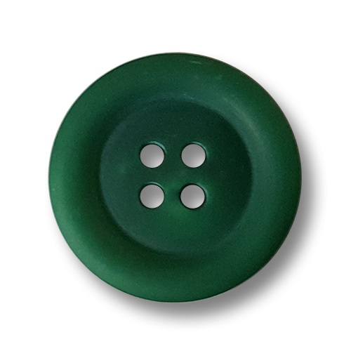 Grüner schlichter Basic-Knopf 4-Loch
