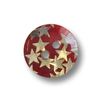 www.knopfparadies.de - 2025ro - Dunkelrote Kunststoffknöpfe mit silbernen Sternchen www.knopfparadies.de - 2025ro - Dunkelrote Kunststoffknöpfe mit silbernen Sternchen