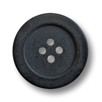 www.knopfparadies.de - 5446az - Günstige, dunkle Kunststoffknöpfe mit vier Löchern www.knopfparadies.de - 5446az - Günstige, dunkle Kunststoffknöpfe mit vier Löchern