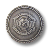 www.knopfparadies.de - 3054as - Dunkel altsilberfarbene Metallknöpfe mit Wappenmotiv www.knopfparadies.de - 3054as - Dunkel altsilberfarbene Metallknöpfe mit Wappenmotiv