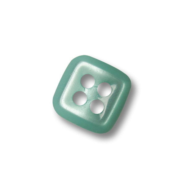 Süßer kleiner viereckiger Kunststoff Vierloch Knopf