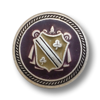 Vorschau: www.knopfparadies.de - 0930ls - Altsilberfarbene Blazerknöpfe mit bunte emailliertem Wappenmotiv Vorschau: www.knopfparadies.de - 0930ls - Altsilberfarbene Blazerknöpfe mit bunte emailliertem Wappenmotiv