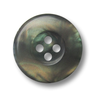 Edle hellgrün hellbraun melierte Vierloch Kunststoff Knöpfe mit Perlmutt Effekt Edle hellgrün hellbraun melierte Vierloch Kunststoff Knöpfe mit Perlmutt Effekt