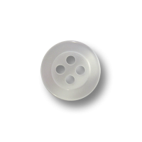 www.Knopfparadies - 5953we - Attraktive kleine weiße Kunststoffknöpfe in Perlmuttoptik mit vier Knopflöchern www.Knopfparadies - 5953we - Attraktive kleine weiße Kunststoffknöpfe in Perlmuttoptik mit vier Knopflöchern