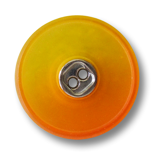 www.knopfparadies.de - 3820or - Orange-gelb schimmernde Kunststoffknöpfe