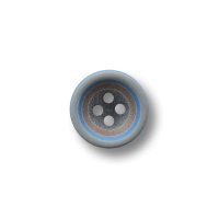 Kleiner Vierloch Knopf in frechem Streifen Design Kleiner Vierloch Knopf in frechem Streifen Design