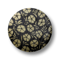 www.knopfparadies.de - 2814sg - Schwarz-goldfarbene Kunststoffknöpfe mit hübschem Blütenmuster www.knopfparadies.de - 2814sg - Schwarz-goldfarbene Kunststoffknöpfe mit hübschem Blütenmuster