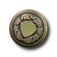 Messing-grünfarbene Blazerknöpfe Messing-grünfarbene Blazerknöpfe