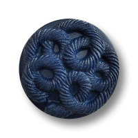www.knopfparadies.de - 6705bl - Dunkelblaue Kunststoffknöpfe mit Kordelmuster www.knopfparadies.de - 6705bl - Dunkelblaue Kunststoffknöpfe mit Kordelmuster