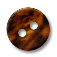 Wunderschöner Zweilochknopf in Bernsteinfarben - 5718br Wunderschöner Zweilochknopf in Bernsteinfarben - 5718br