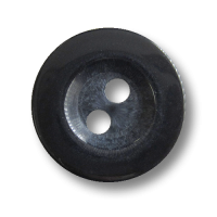 Dunkelblau melierte Zweiloch Kunststoff Knöpfe Dunkelblau melierte Zweiloch Kunststoff Knöpfe