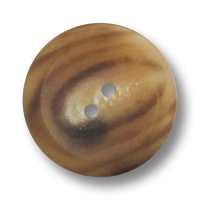 echte Büffelhornknöpfe in mittelbraun mit Öse 3246he 3 wunderschöne
