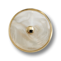 www.knopfparadies.de - 6031cr - Cremefarbene Blazerknöpfe mit Goldrand www.knopfparadies.de - 6031cr - Cremefarbene Blazerknöpfe mit Goldrand