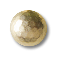 Stark gewölbter facettierter Metall Ösen Knopf in Matt Gold Stark gewölbter facettierter Metall Ösen Knopf in Matt Gold