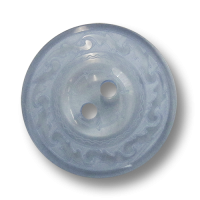 www.Knopfparadies.de - 5088hb - Romantische Zweilochknöpfe aus Kunststoff in Hellblau www.Knopfparadies.de - 5088hb - Romantische Zweilochknöpfe aus Kunststoff in Hellblau