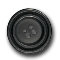 Schwarzer Kunststoffknopf - toll zum Kombinieren! Schwarzer Kunststoffknopf - toll zum Kombinieren!