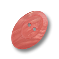 www.knopfparadies.de - 6756ov - Korallrot schimmernde Kunststoffknöpfe in ovaler Form www.knopfparadies.de - 6756ov - Korallrot schimmernde Kunststoffknöpfe in ovaler Form