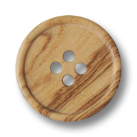 www.Knopfparadies.de - 1096d - Gemaserte Olivenholzknöpfe mit vier Knopflöchern www.Knopfparadies.de - 1096d - Gemaserte Olivenholzknöpfe mit vier Knopflöchern