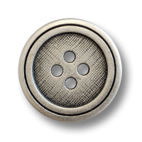 www.knopfparadies.de - 6292as - Altsilberfarbene Metallknöpfe mit vier Löchern www.knopfparadies.de - 6292as - Altsilberfarbene Metallknöpfe mit vier Löchern