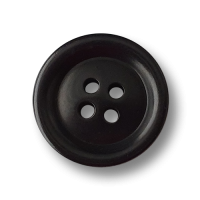 www.knopfparadies.de - 5929sc - Klassische Steinnussknöpfe in schwarz mit vier Löchern www.knopfparadies.de - 5929sc - Klassische Steinnussknöpfe in schwarz mit vier Löchern