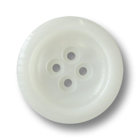 www.knopfparadies.de - 3031we - Mantelknöpfe mit vier Löchern in schimmerndem weiß www.knopfparadies.de - 3031we - Mantelknöpfe mit vier Löchern in schimmerndem weiß