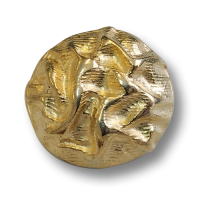 www.knopfparadies.de - 4553go - Goldfarbene Metallknöpfe, fast wie drapierter Stoff www.knopfparadies.de - 4553go - Goldfarbene Metallknöpfe, fast wie drapierter Stoff