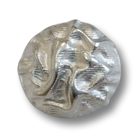 www.knopfparadies.de - 4553si - Silberfarbene Metallknöpfe, fast wie drapierter Stoff www.knopfparadies.de - 4553si - Silberfarbene Metallknöpfe, fast wie drapierter Stoff