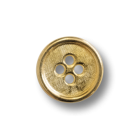 www.knopfparadies.de - 6672go - Goldfarbene, schwere Metallknöpfe mit vier Löchern www.knopfparadies.de - 6672go - Goldfarbene, schwere Metallknöpfe mit vier Löchern