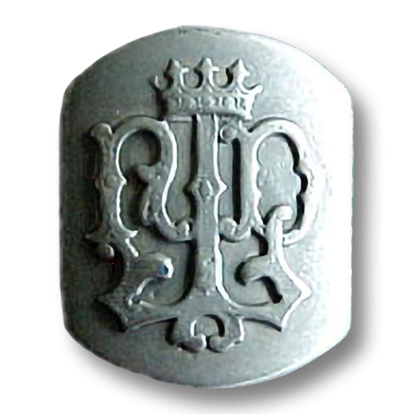 Nostalg. silberfb. Livrée - Knopf