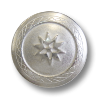 www.knopfparadies.de - 3926si - Silberfarbene Sternknöpfe www.knopfparadies.de - 3926si - Silberfarbene Sternknöpfe