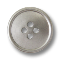 www.Knopfparadies.de - 3307si - Metallisch silber schimmernde Kunststoffknöpfe mit vier Knopflöchern www.Knopfparadies.de - 3307si - Metallisch silber schimmernde Kunststoffknöpfe mit vier Knopflöchern