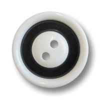 www.knopfparadies.de - 2056ws - Schwarz weiße Kunststoffknöpfe mit zwei Löchern www.knopfparadies.de - 2056ws - Schwarz weiße Kunststoffknöpfe mit zwei Löchern