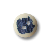 Hübscher Zweiloch Trachten Kunststoff Knopf mit Farbakzent Hübscher Zweiloch Trachten Kunststoff Knopf mit Farbakzent