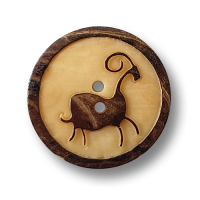 www.knopfparadies.de - 6202sn - Knöpfe aus Naturmaterial mit Motiv wie Steinzeitmalerei www.knopfparadies.de - 6202sn - Knöpfe aus Naturmaterial mit Motiv wie Steinzeitmalerei