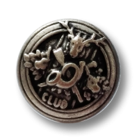Altsilberfarbene Metallknöpfe mit interessantem Jagdmotiv - Trachtenknöpfe Altsilberfarbene Metallknöpfe mit interessantem Jagdmotiv - Trachtenknöpfe