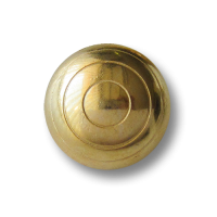 Schlichter goldfarbener Metall Halbkugel Knopf / B-Ware Schlichter goldfarbener Metall Halbkugel Knopf / B-Ware
