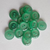 16 blau-grüne Kunststoffknöpfe - leicht gewölbt Ø: ca. 17mm - (k945tg) 16 blau-grüne Kunststoffknöpfe - leicht gewölbt Ø: ca. 17mm - (k945tg)