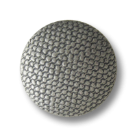 Altsilberfarben geschwärzte Ösen Metallknöpfe mit strukturierter Oberfläche Altsilberfarben geschwärzte Ösen Metallknöpfe mit strukturierter Oberfläche