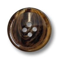 www.knopfparadies.de - 6090br - Braune Vierlochknöpfe aus Kunststoff in Büffelhornoptik www.knopfparadies.de - 6090br - Braune Vierlochknöpfe aus Kunststoff in Büffelhornoptik
