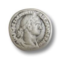 www.knopfparadies.de - 3936as - Historische Metallknöpfe wie alt römische Münzen www.knopfparadies.de - 3936as - Historische Metallknöpfe wie alt römische Münzen